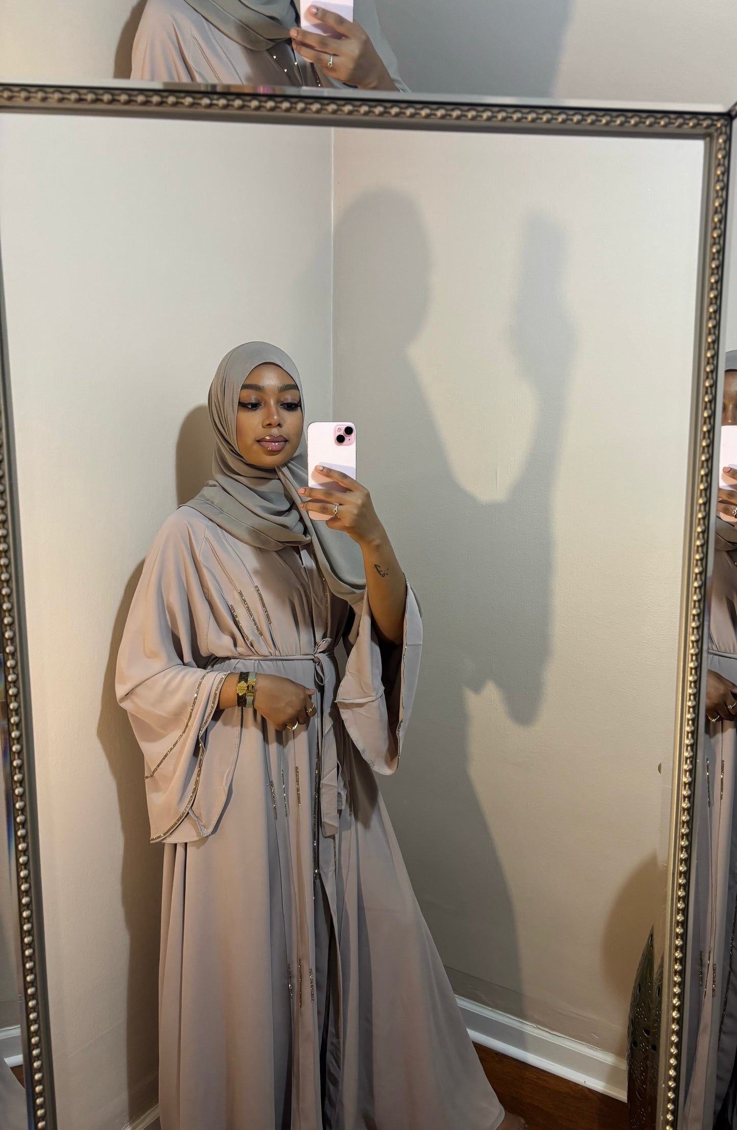Tan Dubai Abaya