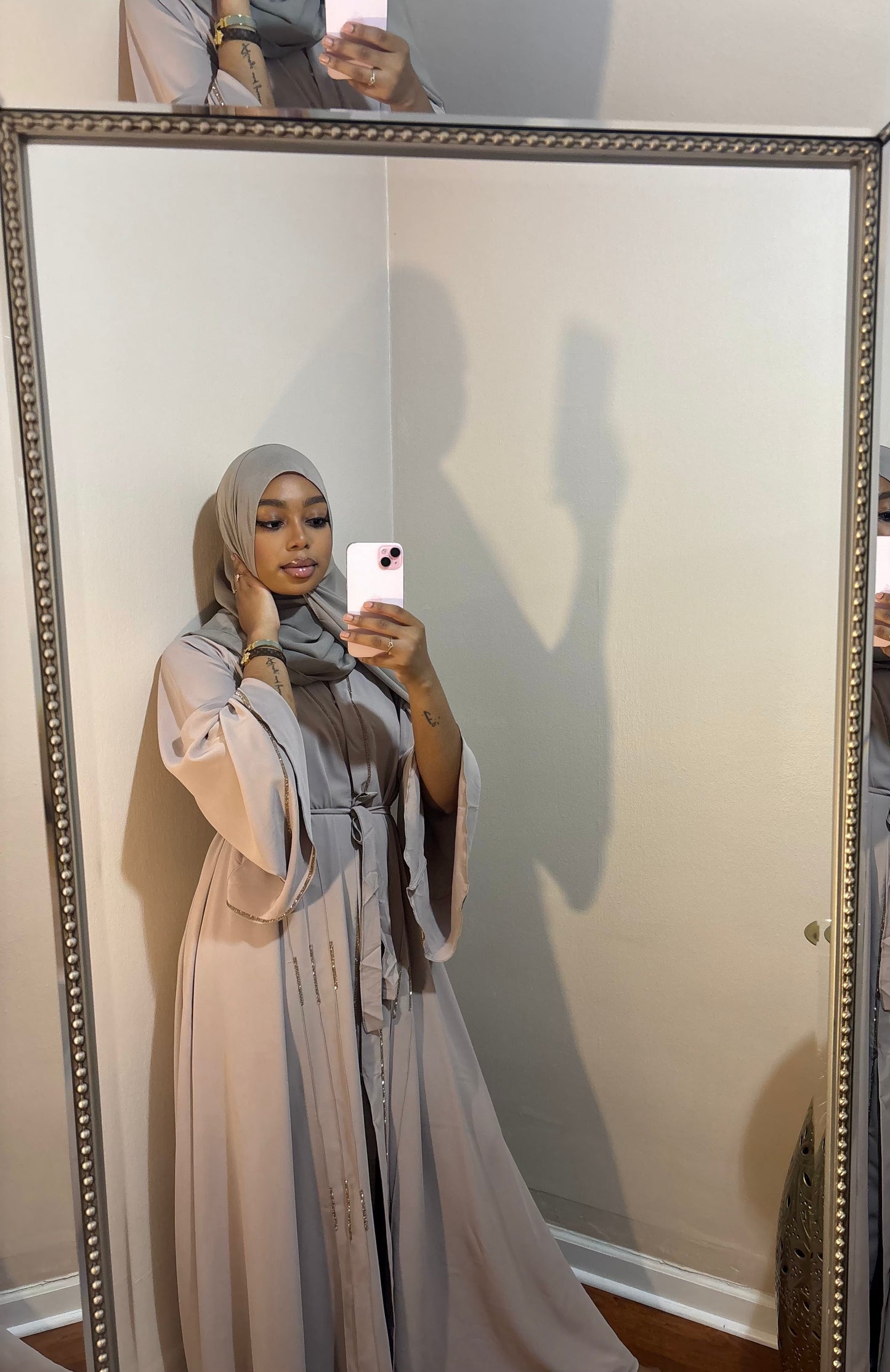 Tan Dubai Abaya