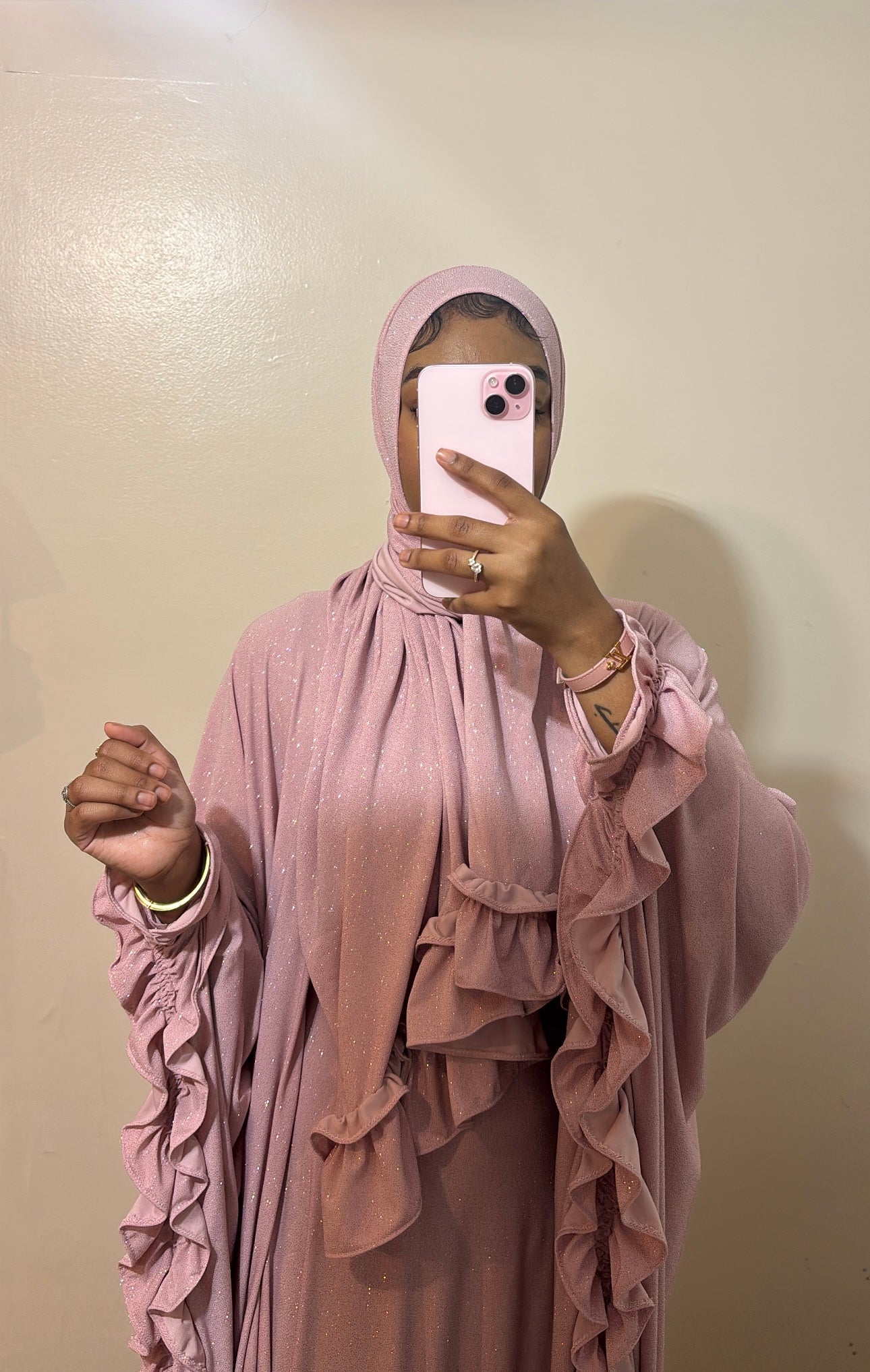 Glitter Yasmine Abaya